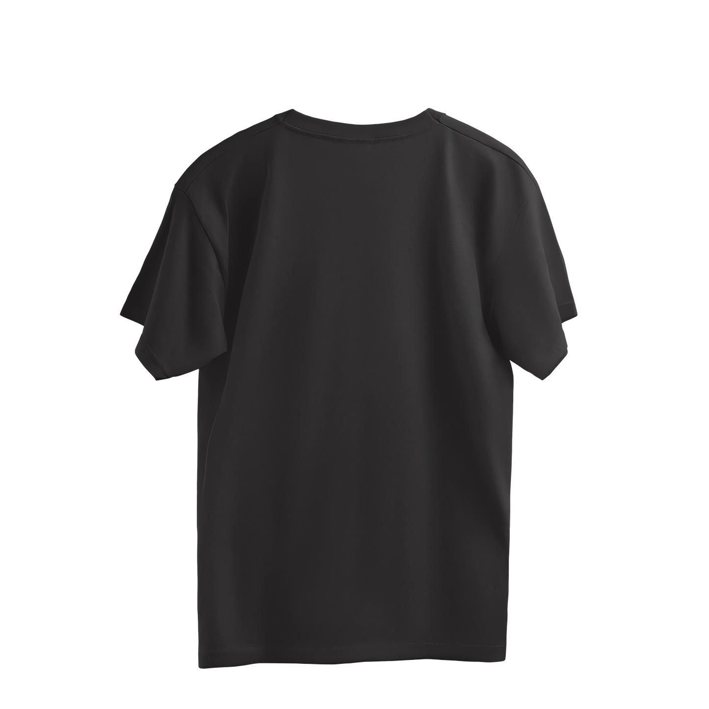 BeBop Solids Black Oversized T-shirt
