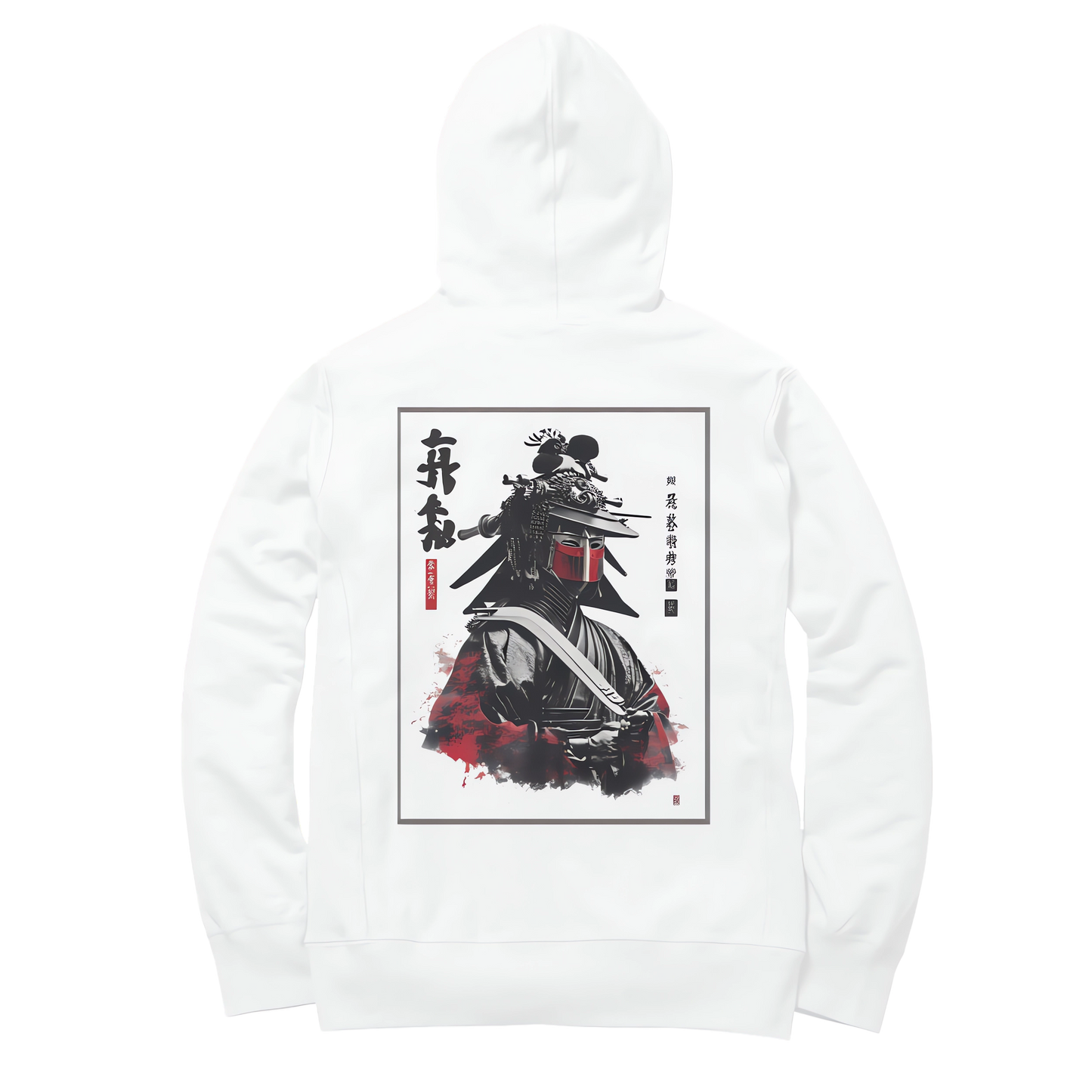 BeBop //Ronin// White Hoodie