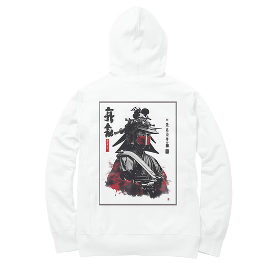 BeBop //Ronin// White Hoodie