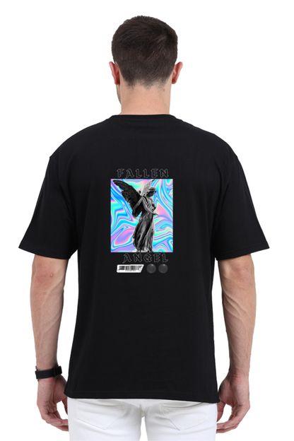 BeBop //Fallen Angel// Black Oversized T-shirt