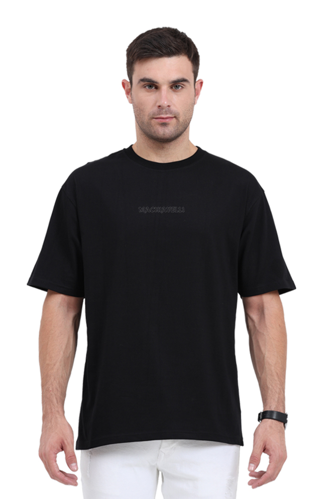 BeBop //Machiavelli// Black Oversized T-shirt